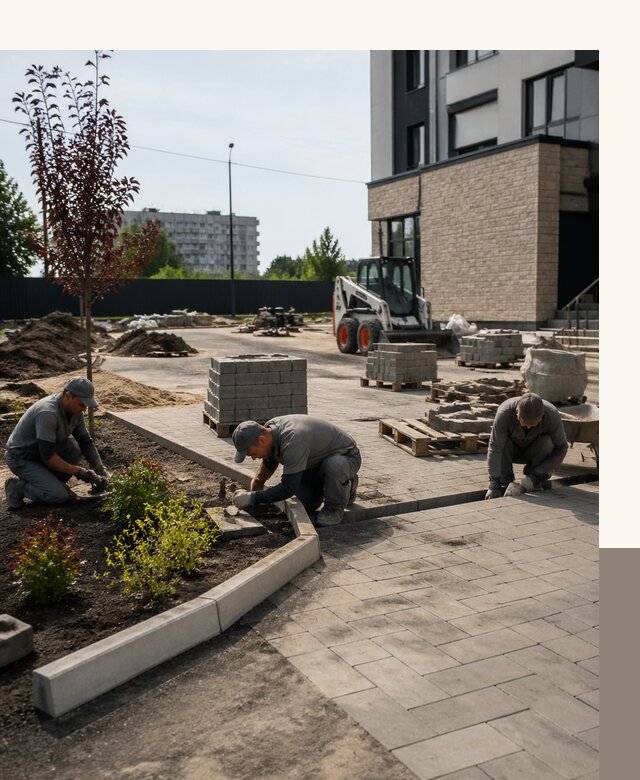 Благоустройство территории и ландшафтный проект в Белореченске